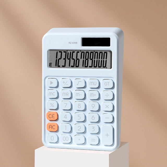 Ovzne Solar Calculator High Color Dopamine 12 Bit Mechanical Key Scientific Computer On Clearance