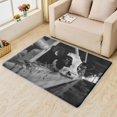 thumbnail image 2 of Dairy Cow Area Rugs for Bedroom Living Room - 5x6 ft - Black and White Carpet for Home Decor - Black and White Patterned Decorative Indoor Large Rug - Washable & Soft & Non Slip & Low Pile (ZL&177), 2 of 6