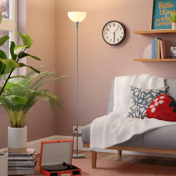 Torchiere Floor Lamp - Light Bulbs Not Included