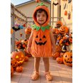 thumbnail image 5 of RUINIXCW Toddler Baby Boy Girl Halloween Halloween Costume Kids Cosplay Outfit Newborn Fall Winter Warm Clothes Fleece Sleeveless Hooded Tops, 5 of 10
