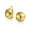 Gold-Tone, variant on Bling Jewelry Womens Half Round Ball Clip-On Earrings 14K Gold Plated Silver