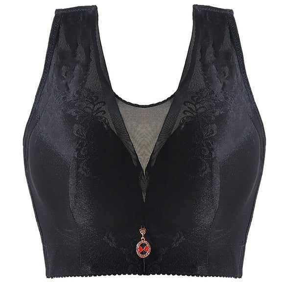 Tbopshirt Bras for Women Clearance Women's Underwear Women's Thin Large Size No Steel Sexy Breathable Ant I-sagging Bunny Cup Bra