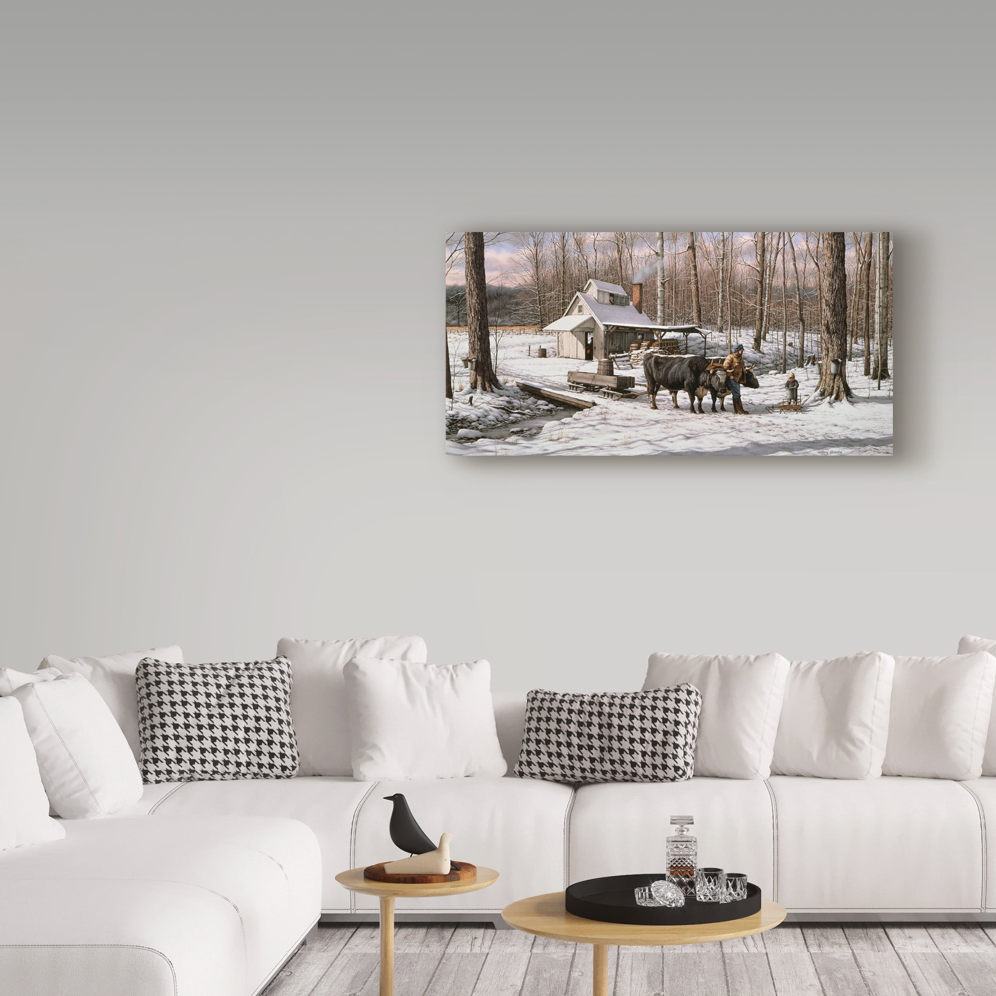 Trademark Fine Art 'Sugar Shack' Canvas Art by William Breedon