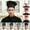 Black, variant on Men's Professional Stretchy Adjustable Cap Kitchen Cook Baker Catering Chef Hat