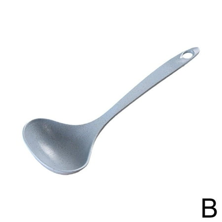 

Wheat Straw Stalk Long Handle Ladle Spoon Kitchen Rice Soup Serving Spoon t.1 R3X1