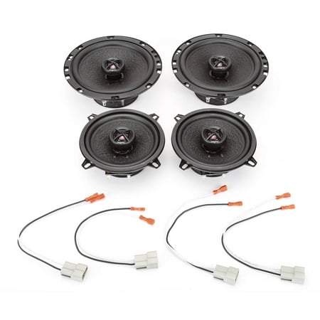 Fender Nissan Pickup - 1995-1997 Nissan Hardbody Pickup Complete Premium Factory Replacement Speaker Package by Skar Audio