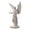 White, variant on KGJQ 3D Printed European Angel Ornament, Matte Finish Light Luxury Home Decor with Open Arms Design, Open Arms Angel Statue with Stable Base for Entryway Study Desktop Gift and Healing Art