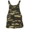 thumbnail image 2 of Robe Salopette en Denim Dos Nu pour Femmes Robe Ajustée à Bretelles Déchirée Mini Robe Courte Camouflage avec Poches pour Filles, 2 of 6
