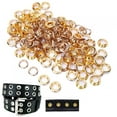 thumbnail image 2 of Grommet,100Pcs Brass Eyelets Double Brass Eyelets Eyelets Rivet Performance Driven, 2 of 11