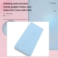 thumbnail image 4 of Esponja de baño impresa en 3D, herramienta de baño con forma de escamas de pescado, toalla de baño para bebé, esponja de baño de barro, estropajo gris, accesorio para niños, 4 of 4