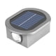 thumbnail image 5 of Cateissary Lámpara de pared con energía solar ecológica: inalámbrica de larga duración Luz fría y cálida LED impermeable para exteriores Type3 NO3, 5 of 6
