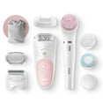 thumbnail image 4 of Braun Silk-épil Beauty 5-895 Starter 5-in-1 Cordless Wet & Dry Hair Removal - Epilator, Shaver, Cleansing & Exfoliation Kit for Face & Body, 4 of 6