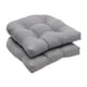 thumbnail image 2 of Cojines de asiento, cojines de respaldo, cojines de asiento para sillas de cocina y patio Gris claro, 2 of 9
