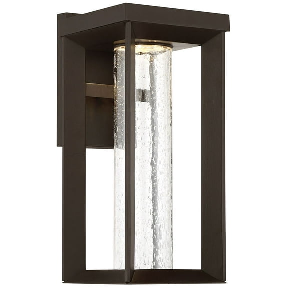 Minka Lavery Shore Pointe 16" High Oil Rubbed Bronze LED Outdoor Wall Light