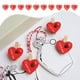 thumbnail image 1 of Xihbxyly Clips de Madera con Forma de Corazón, Diseño de Corazón Rojo, Decoración Creativa para Bodas, Portafotos Rústicos, Accesorio de Regalo Encantador, Clip Versátil, Juego de 10, Tamaño 3,5 X 3, 1 of 6