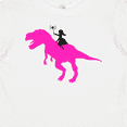 thumbnail image 4 of Inktastic Princess Riding Her T-rex Girls Baby T-Shirt, 4 of 5