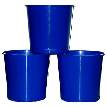 Offering Donation Buckets, Pack 3, Color Blue