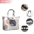 thumbnail image 2 of Blue Boho Abstract and Plant Pattern Travel Tote Bags for Women Carry On,Large Weekender Bags for Women Travel,Multi Functional Duffle Bag for Work,Shopping,Sports, 2 of 5