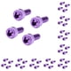 thumbnail image 2 of Paquete de 4 Tornillos Advancent Portabidones Bicicleta Accesorios Color Rojo Violeta 10piezas, 2 of 6