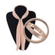thumbnail image 2 of Moda Joyería Doble Clip Hebilla Deslizante de Bufanda Seda Decoración, 2 of 8