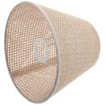 thumbnail image 4 of Handmade Simulated Woven Rattan Lamp Shade Cover Ornament Home Decor Easy Install Remove, 4 of 5