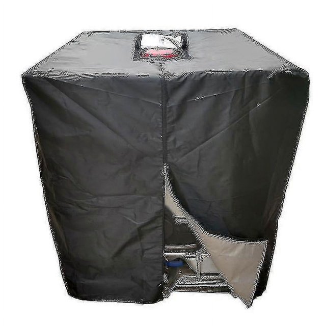 Cubierta protectora para barril IBC de 1 tonelada, impermeable, a prueba de polvo y agua de lluvia, parasol, tela Oxford 210D.