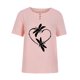 thumbnail image 4 of Blusa de manga corta con cuello redondo para mujer a la moda, camisetas sueltas con estampado Fridja  bn7341, 4 of 5