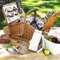 thumbnail image 2 of Picnic at Ascot Huntsman Basket with Service for 4, Coffee Set & Blanket (705BC), 2 of 2