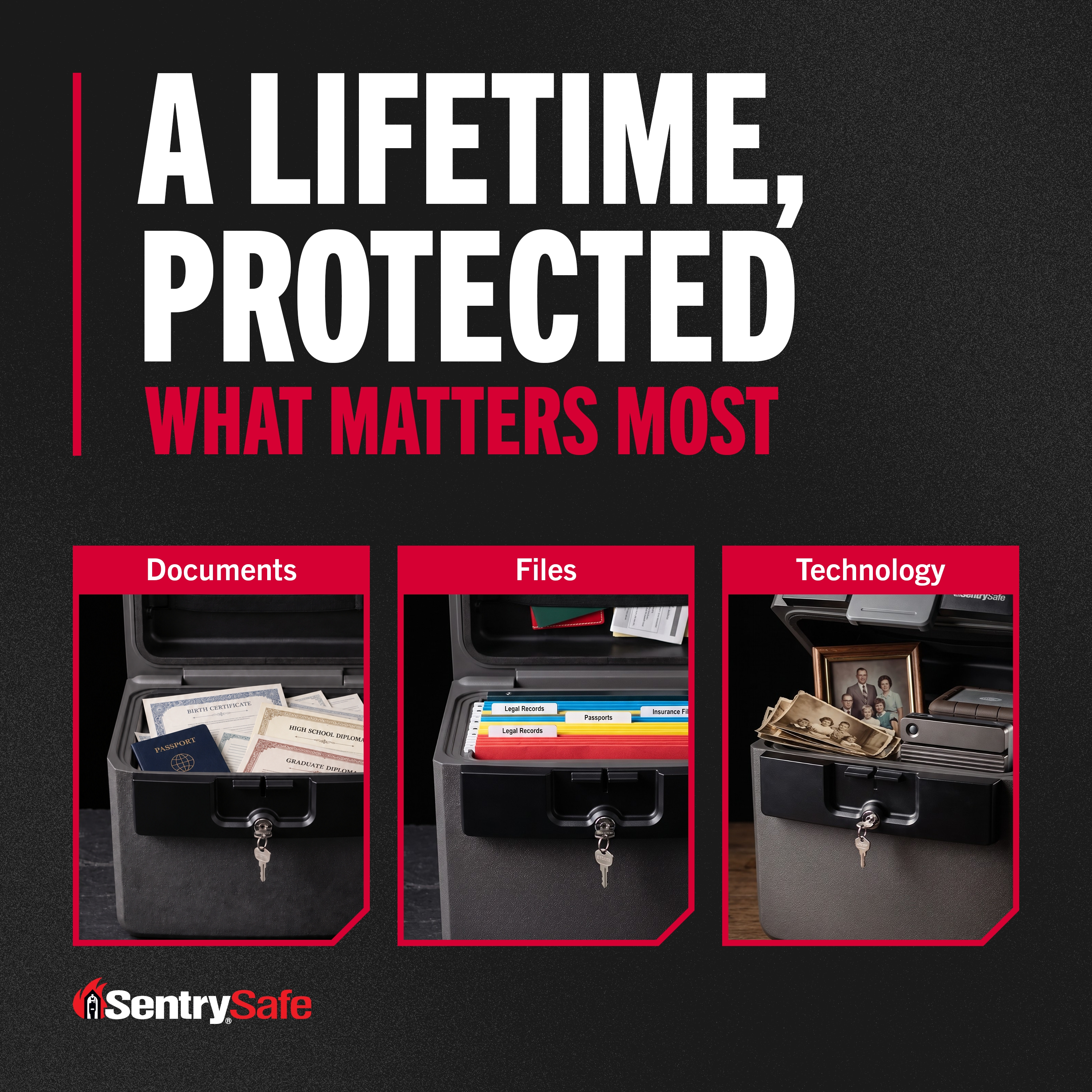 SentrySafe HD4100 Fire & Water Resistant File Safe photo 8