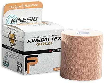 Kinseio Taping - Kinesiology Tape Tex Gold FP - Beige – 3in. x 5m Roll