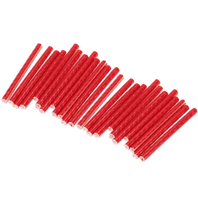 Graflsoa High-Visibility Bicycle Spoke Reflectors - 24pcs Multicolor Reflective Safety Sticks for Enhanced Night Riding, ABS Tube with Reflective Film, 75mm Length, Easy Installation for Bike Wheels