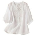 thumbnail image 2 of Wovix Mesh Tops for Women Long Sleeve Neck Fitted Top Bodycon Clubwear Sheer Pure Tops White L=2, 2 of 9