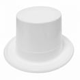 thumbnail image 6 of PMU White Plastic Topper Hat Party Accessory Pkg/6, 6 of 6