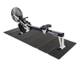 thumbnail image 1 of Stamina Cardio Foldable Air Rower Rowing Machine, Black/White + Equipment Mat, 1 of 10