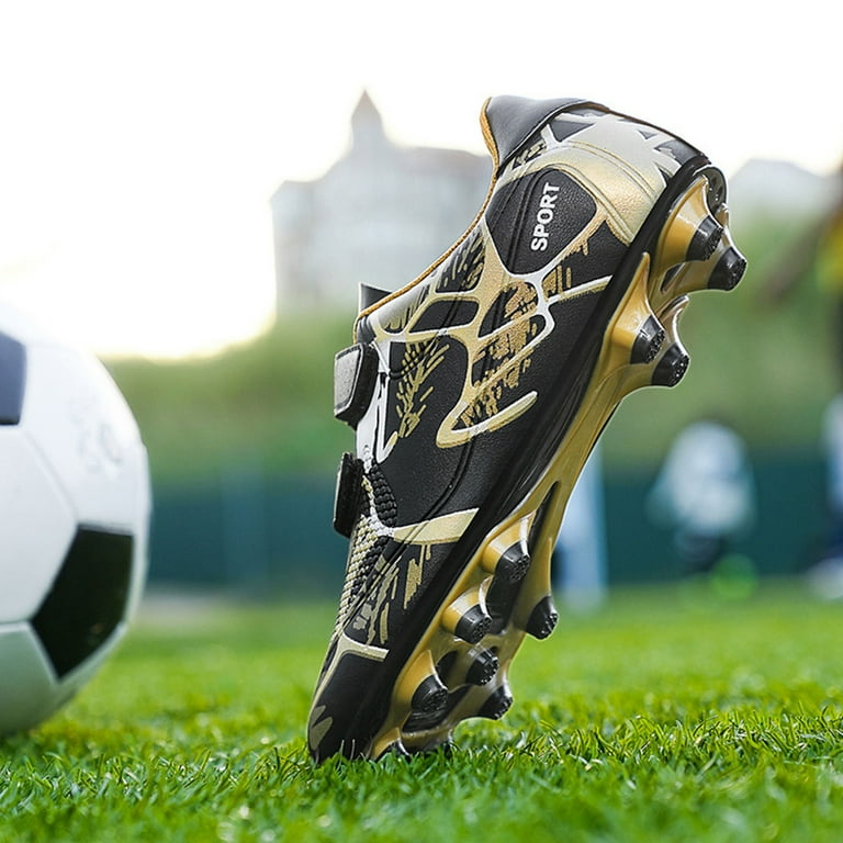 Utlike Boys Soccer Cleats Football Shoes Outdoor Non Training
