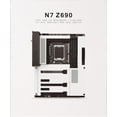thumbnail image 2 of NZXT N7 Z690 - Motherboard - ATX - LGA1700 Socket - Z690 Chipset - USB 3.2 Gen 1, USB 3.2 Gen 2, USB-C 3.2 Gen2 - 2.5 Gigabit LAN, Wi-Fi 6E, Bluetooth - onboard graphics (CPU required) - HD Audio (8-channel), 2 of 4