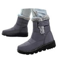 thumbnail image 2 of Women's Snow Boots Stylish Thickened Winter High Top Casual Warm Boots for Outdoor Activities Comfy and with Sole for Comfort, 2 of 5