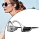 thumbnail image 5 of Auricures con Conducción ósea con Micrófono Incorporado 180mAh Batería Auricures Inalámbricos para Entrenamientos Que Ejecutan Música Que - Gris, 5 of 10