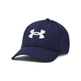 thumbnail image 1 of Gorra Under Armour Blitzing Stretch Fit azul marino y blanco (S/M), 1 of 1