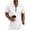 White, variant on LTTVQM Mens Textured Knit Polo Shirts 1/4 Zipper Tops Short Sleeve Casual Lightweight Spring Summer Fashion Golf Shirt White 2XL