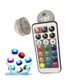 thumbnail image 3 of 21key Remote Control RGB Submersible Light IP68 Battery Operated Underwater Night Lamp Vase Bowl Swim Pool Outdoor Garden Party ,Easy to Install, 3 of 6