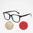 thumbnail image 4 of New Glasses For People With Red-green Colorblindness Daltonism And Color Weakness Plastic Half Frame Two-sided Coating Lenses 3, 4 of 6