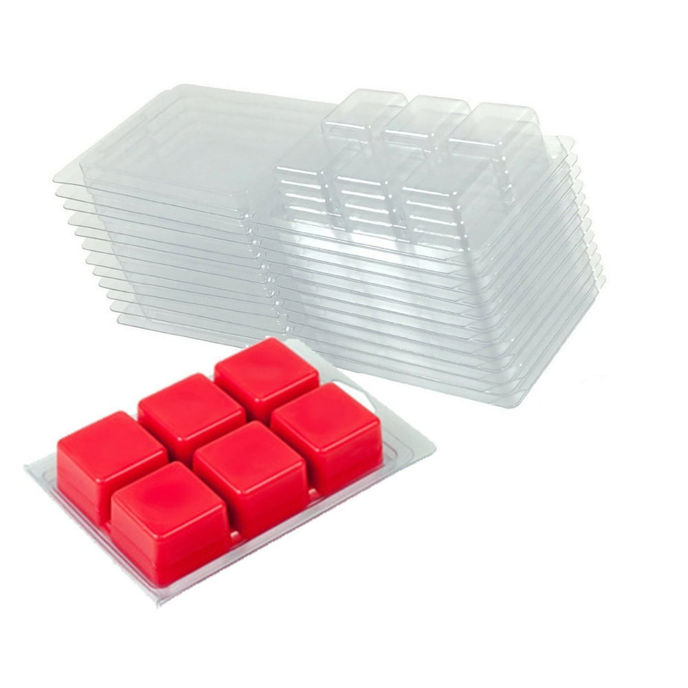 Wax Melt Clamshell Molds for CandleMaking