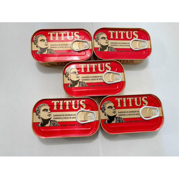 Titus Sardines 125g - Seafood jars for grocery retail - Walmart