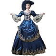 thumbnail image 1 of KEMAO Rococo Baroque Marie Antoinette Dresses 18th Century Renaissance Costumes Historical Period Dress Ball Gown, 1 of 5