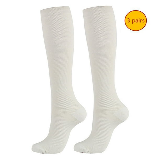 Calcetines de nailon con degradado de color para hombre y mujer