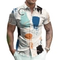 thumbnail image 3 of 2024 verano nuevas camisas para hombre, camisetas vintage con flores y alces, camisas de manga corta con estampado 3D a la moda, camisas florales de calle, ropa para mujer, 3 of 5