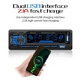 thumbnail image 4 of Receptor estéreo para automóvil Reproductor de Puerto USB dual Bluetooth Audio Grabación de audio Reproducción Receptor Sunnimix Receptor estéreo de coche, 4 of 8