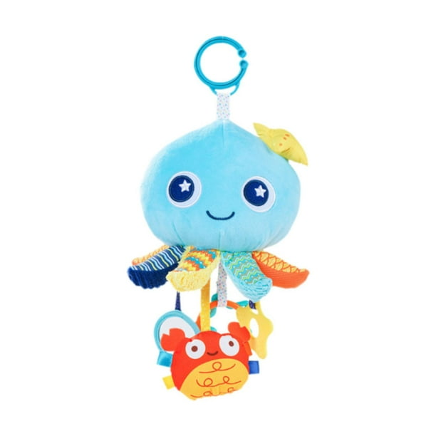 Manta para dormir tranquila,Manta de seguridad para bebé Juguete musical para recién nacidos,Manta de seguridad suave Manta de peluche Juguete,Toalla tranquilizadora para Pulpo de