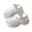 A93-White, variant on Caqnni Girls Heels Dress Shoes Flats Size 12 Girl's Flat Sandals Strap Slip Leather Footbed Sandals Black Girls Heels Dress Shoes Flats